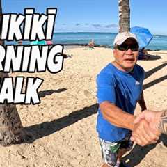 Waikiki Morning Walk Princess Kaiulani Dukes Marketplace Kuhio Beach Hula Mound September 11, 2024