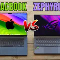 MACBOOK vs WINDOWS Laptop - Asus ROG Zephyrus G14 (2024) vs M3 Macbook Air (Comparison)