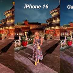 Apple iPhone 16 vs Pixel 9 vs Galaxy S24 Camera Test Comparison