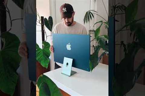 unbox my new green iMac with me 🤩💚🖥️