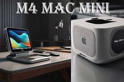 M4 Mac Mini Redesign - Leaks, Trailer, News, Features 2024!