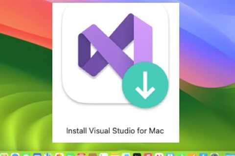 Download Visual Studio IDE on Mac in 2024/2025!