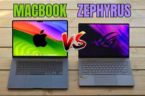 MACBOOK vs WINDOWS Laptop - Asus ROG Zephyrus G14 (2024) vs M3 Macbook Air (Comparison)