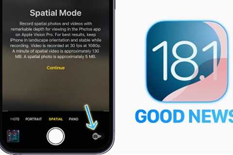 iOS 18.1 - Keeps Getting Better!