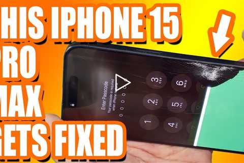 YEY, STILL FIXABLE! iPhone 15 Pro Max Screen Replacement | Sydney CBD Repair Centre