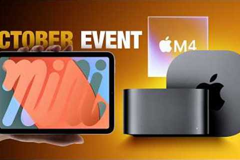 Apple''s October Event: New iPad Mini and Redesigned M4 Macs!