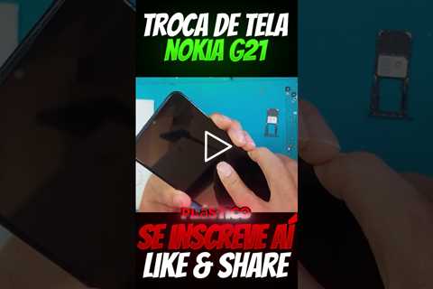 SUPER CELULAR DA NOKIA! VALE A PENA TROCAR A TELA DO NOKIA G21?