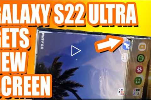 A CHIP MESSED UP THE PHONE! Samsung Galaxy S22 Ultra Screen Replacement | Sydney CBD Repair Centre