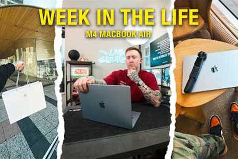 M4 MacBook Air Review | Productive Week In My Life