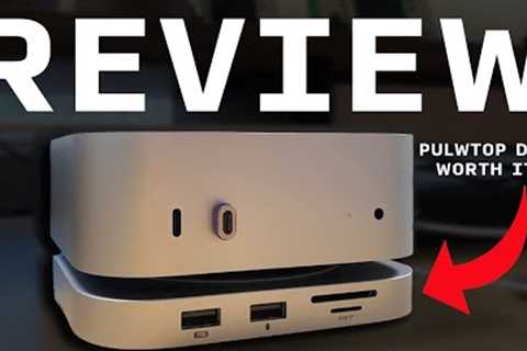 The Best Mac Mini M4 Accessory? Pulwtop Hub & Dock Hands-On Review - M.2 SSD, HDMI, & USB!