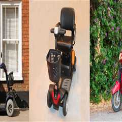 Travel Mobility Scooter for Senior Adults Lightweight, Folding, 4 Wheel Electric Scooter with LCD..