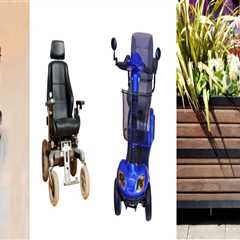 Folding Electric Mobility Scooter Four-Wheel
