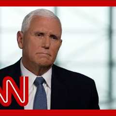 Pence rebuffs Trump on tariffs, Russia and January 6 pardons in CNN interview