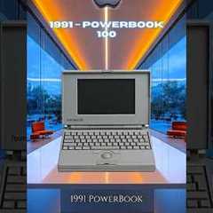 Apple Laptop Evolution: From 1989 to 2025 in 40 Seconds!