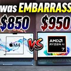 SLAUGHTERFEST! - $850 M4 MacBook Air vs $950 Dell Plus..