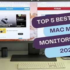 Top 5 BEST Monitors for Mac Mini in 2025 🔥  Stunning 4K & 5K Displays for Creators &..