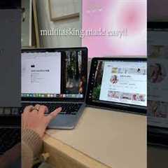 Apple ecosystem tips you NEED TO KNOW!!💻✨ #appleecosystem #ipad #iphone #macbook sky blue mac