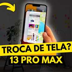 iPhone 13 Pro Max com a Tela Quebrada: Veja Quanto Custa e Como Consertei! 😱📱