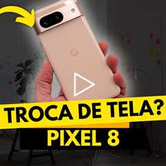 A Tela do Meu Pixel 8 QUEBROU! Mostro Todo o Processo de Reparo