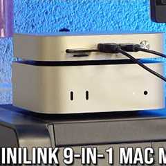 ORICO MiniLink 9-in-1 Hub for M4 Mac Mini