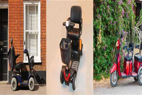 Travel Mobility Scooter for Senior Adults Lightweight, Folding, 4 Wheel Electric Scooter with LCD..