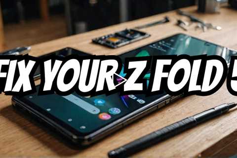 Cracked Galaxy Z Fold 5 Screen? Discover the Best Repair Service in Sydney CBD