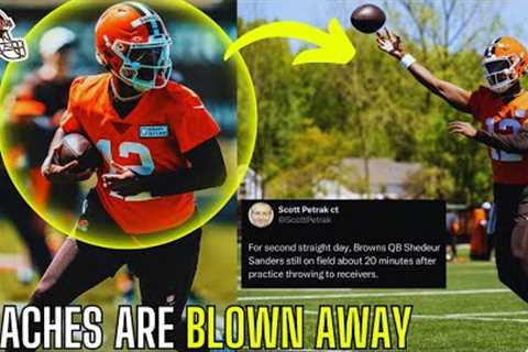 NOBODY Understands What Shedeur Sanders Just Proved At Cleveland Browns Rookie Minicamp...