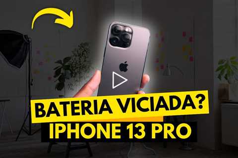 iPhone 13 Pro com Bateria Estufada: Perigo Real? Veja o Conserto!