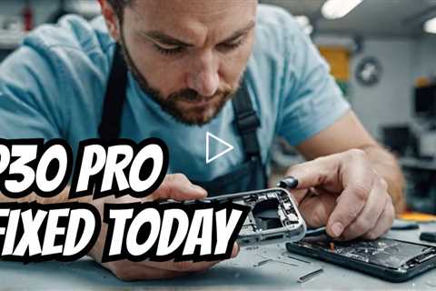 Cracked Huawei P30 Pro Screen? Sydney CBD Repair Centre Can Fix It Today!