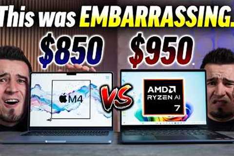 SLAUGHTERFEST! - $850 M4 MacBook Air vs $950 Dell Plus..