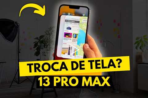 iPhone 13 Pro Max com a Tela Quebrada: Veja Quanto Custa e Como Consertei! 😱📱