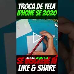 Achei que tinha PERDIDO meu iPhone SE 2020... mas o conserto MUDOU TUDO!