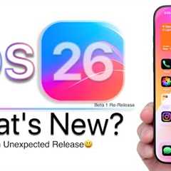 iOS 26 Beta 1 Re-Release is Out! - What''s New?