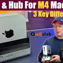 Another Good M4 Mac mini Hub / Dock with 40 Gbps M.2 Enclosure by Qwiizlab - With 3 Key Differences