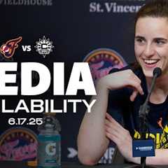 Caitlin Clark Pregame Media Availability vs. Connecticut Sun | June 17, 2025