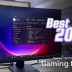Is This the Best Gaming Monitor for 2025? #GS27FA
