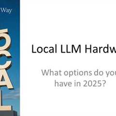 Local LLM Hardware in 2025: prices and token per second for NVIDIA, Apple, AMD, Intel Battlematrix