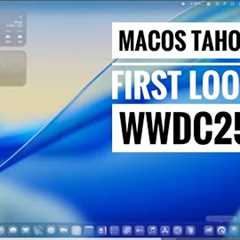 Get Ready for macOS Tahoe | Exclusive First Look at macOS26 WWDC26! #macOS #wwdc25 #wwdc2025 #apple