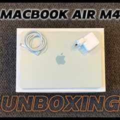 MacBook Air M4 Unboxing! | M4 Sky-Blue