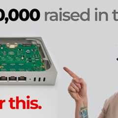 We raised $500,000 to manufacture our high-end router! 💪