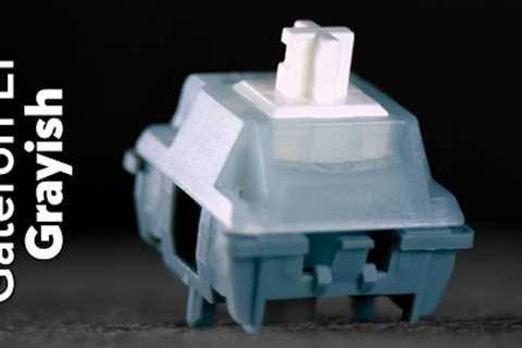 Gateron EverFree Grayish Heavy Tactile Switch | Extremely Thocky!