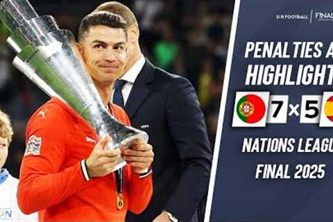 Portugal vs Spain 2-2(Pen 5-3) Highlights & All Goals 2025 HD