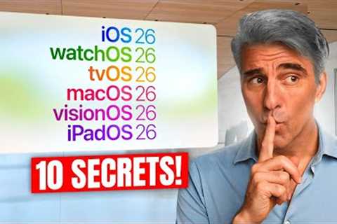 10 SECRET FEATURES Apple Didn’t Tell You About at WWDC 2025!
