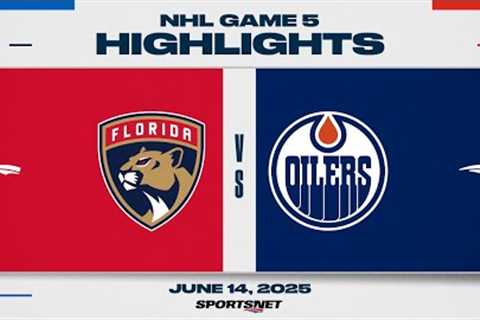 NHL Game 5 Highlights | Panthers vs, Oilers - June 14, 2025