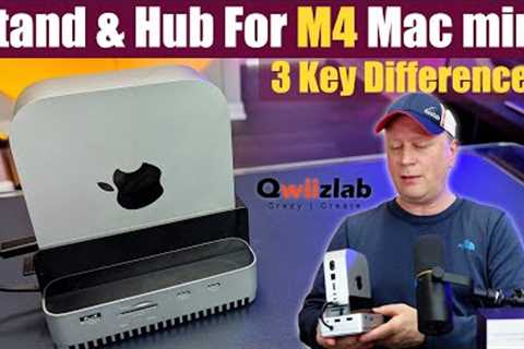 Another Good M4 Mac mini Hub / Dock with 40 Gbps M.2 Enclosure by Qwiizlab - With 3 Key Differences