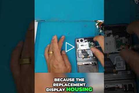 Foldable Screen Repair: Transplanting Components for Display Housing [Z FLIP 5] | Sydney CBD Repair