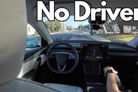 My First Driverless Tesla Robotaxi Ride!