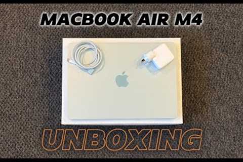 MacBook Air M4 Unboxing! | M4 Sky-Blue
