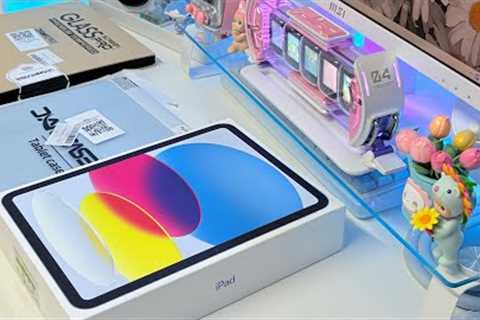 Unboxing my blue iPad | Apple iPad 11th Gen (A16) | with Accessories
