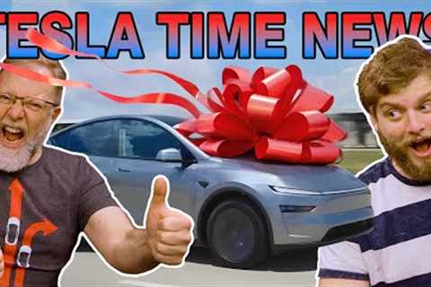 First Autonomous Car Delivery! | Tesla Time News 486
